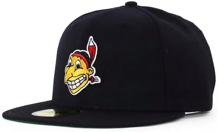 クリーブランド・インディアンス 59FIFTY キャップ NEW ERA 59fifty Cleveland Indians インディアンス CAP Navy